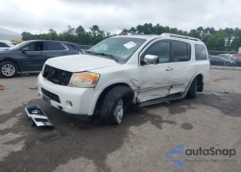 2010 Nissan Armada Titanium from USA, damaged, VIN 5N1AA0NC9AN602612